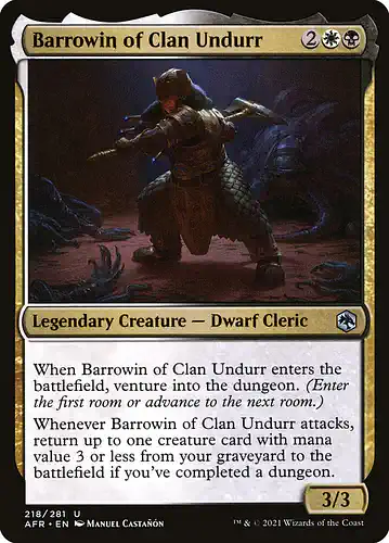 Barrowin of Clan Undurr - afr Spoiler
