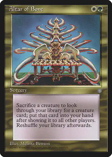Altar of Bone - ice Spoiler