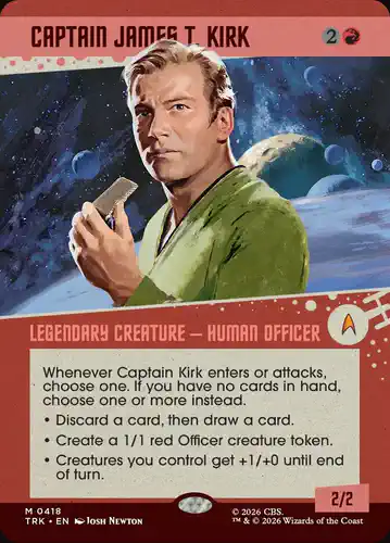 Captain James T. Kirk - trk Spoiler