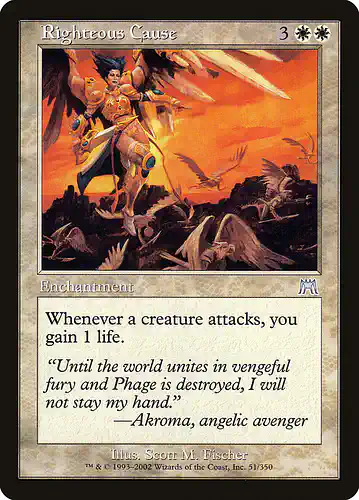 Righteous Cause - ons Spoiler