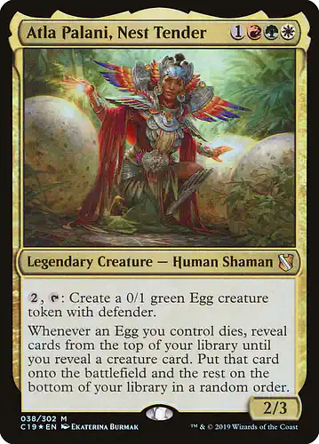 Atla Palani, Nest Tender - c19 Spoiler