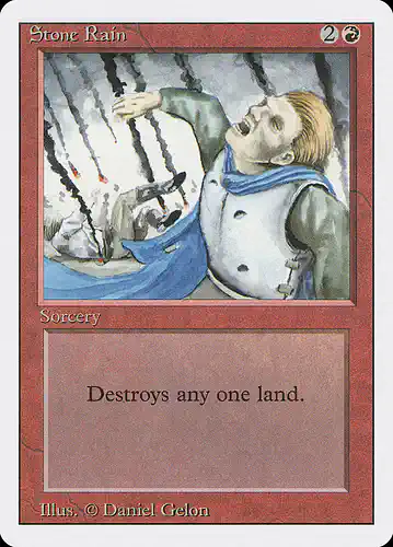 Stone Rain - 3ed Spoiler