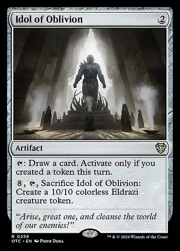 Idol of Oblivion - otc Spoiler