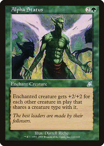 Alpha Status - scg Spoiler
