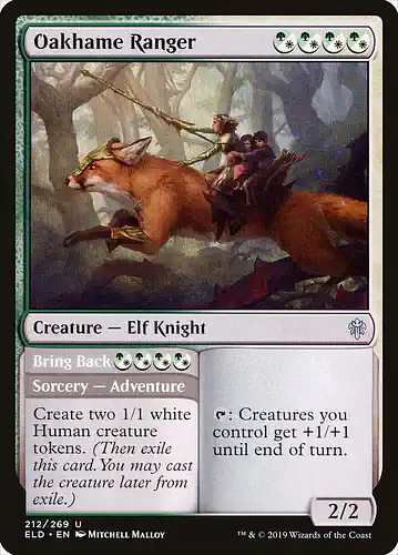 Oakhame Ranger - eld Spoiler