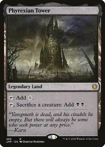 Phyrexian Tower - jmp Spoiler