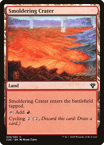 Smoldering Crater - c20 Spoiler
