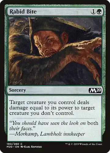 Rabid Bite - m20 Spoiler