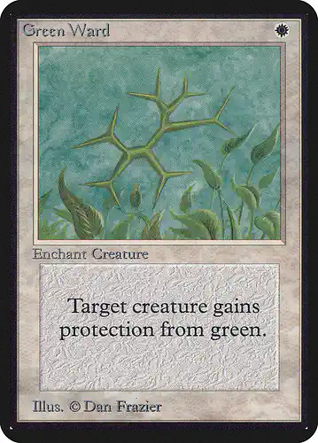 Green Ward - lea Spoiler