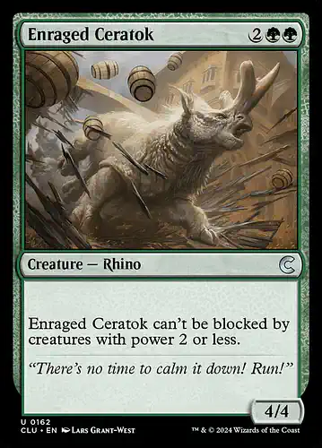 Enraged Ceratok - clu Spoiler