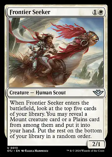 Frontier Seeker - otj Spoiler