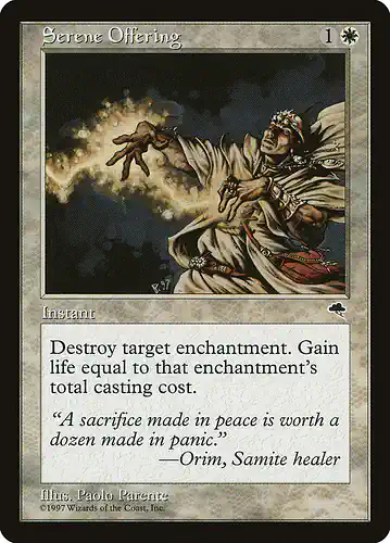 Serene Offering - tmp Spoiler