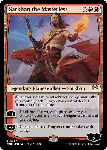 Sarkhan the Masterless - cmm Spoiler