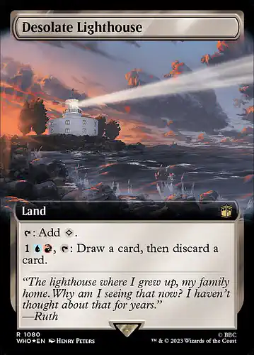 Desolate Lighthouse - who Spoiler