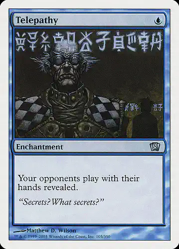 Telepathy - 8ed Spoiler