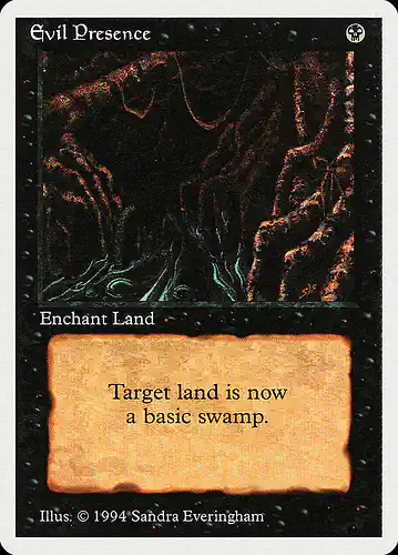 Evil Presence - sum Spoiler