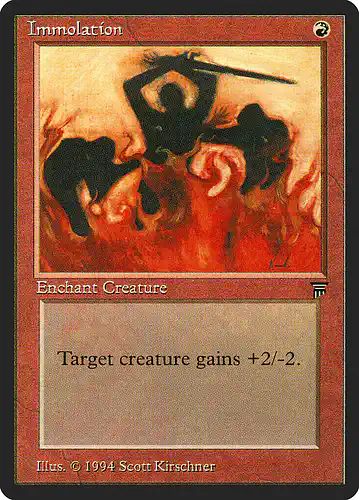 Immolation - leg Spoiler