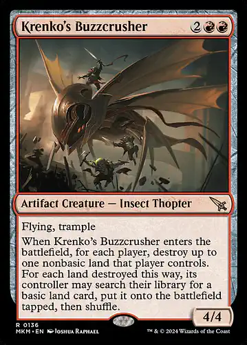 Krenko's Buzzcrusher - mkm Spoiler