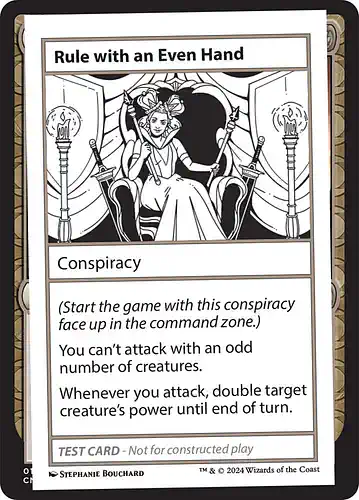 Rule with an Even Hand - mb2 Spoiler