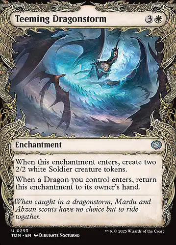 Teeming Dragonstorm - tdm Spoiler