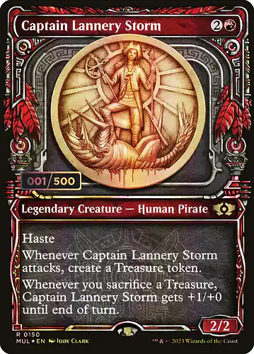 Captain Lannery Storm - mul Spoiler
