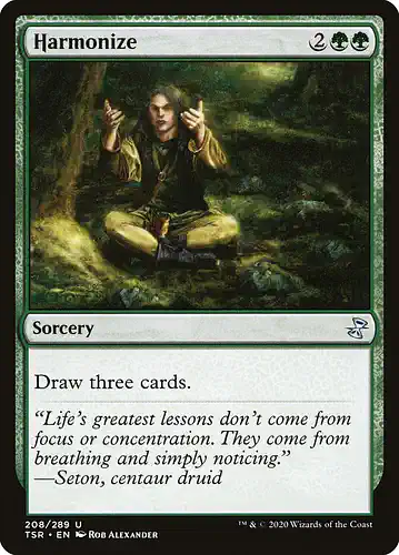 Harmonize - tsr Spoiler