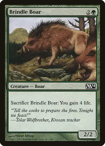 Brindle Boar - m14 Spoiler