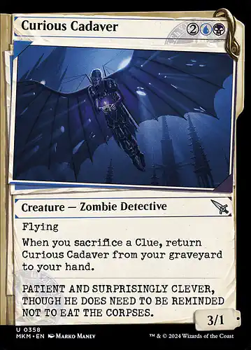 Curious Cadaver - mkm Spoiler