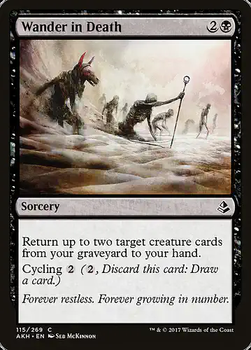 Wander in Death - akh Spoiler