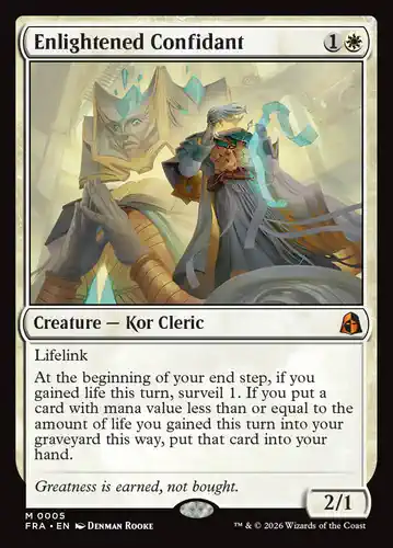 Enlightened Confidant - fra Spoiler