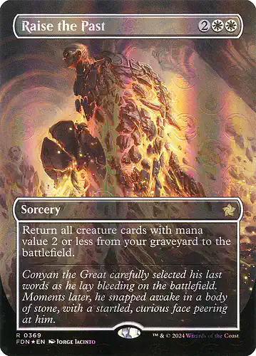 Raise the Past - fdn Spoiler