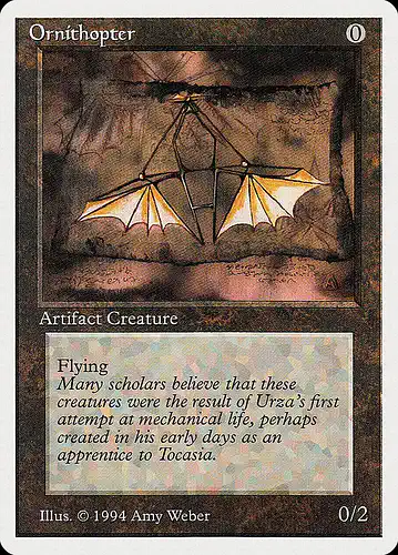 Ornithopter - sum Spoiler