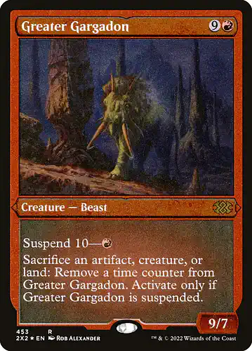 Greater Gargadon - 2x2 Spoiler