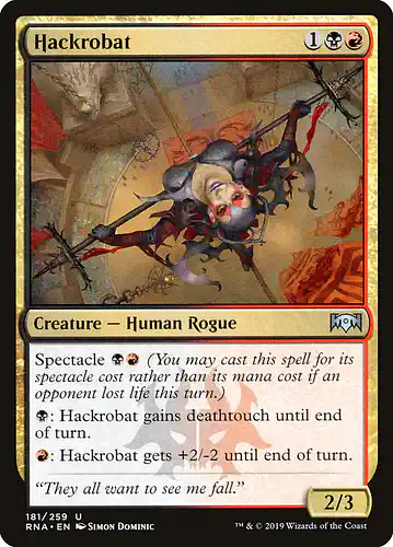 Hackrobat - rna Spoiler
