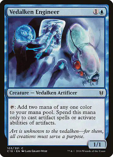 Vedalken Engineer - c16 Spoiler