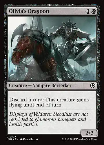 Olivia's Dragoon - inr Spoiler