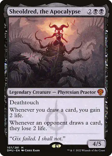 Sheoldred, the Apocalypse - dmu Spoiler