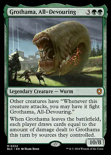 Grothama, All-Devouring - blc Spoiler