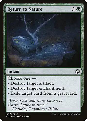 Return to Nature - mid Spoiler