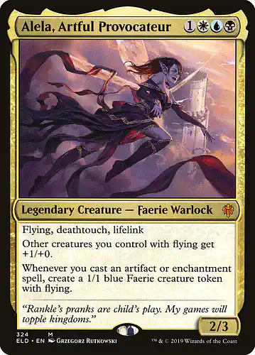 Alela, Artful Provocateur - eld Spoiler