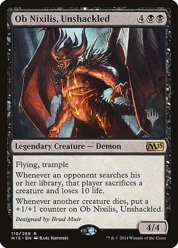 Ob Nixilis, Unshackled - m15 Spoiler
