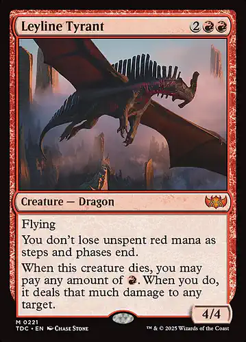 Leyline Tyrant - tdc Spoiler