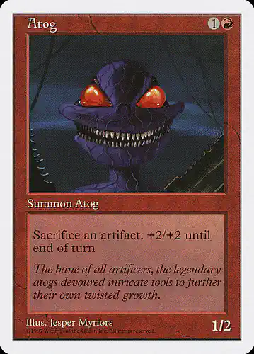 Atog - 5ed Spoiler