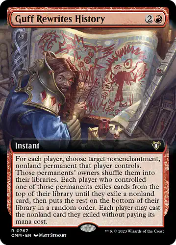 Guff Rewrites History - cmm Spoiler
