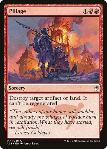 Pillage - a25 Spoiler