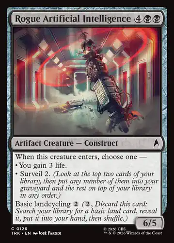 Rogue Artificial Intelligence - trk Spoiler