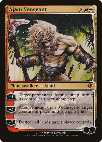Ajani Vengeant - ala Spoiler