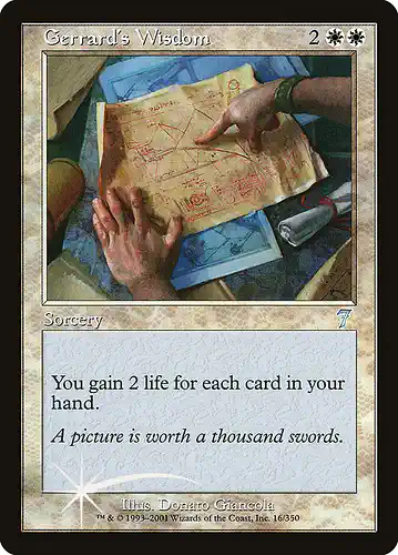 Gerrard's Wisdom - 7ed Spoiler