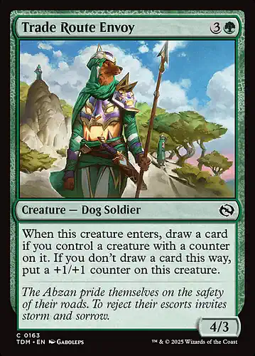 Trade Route Envoy - tdm Spoiler