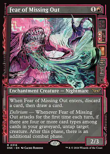 Fear of Missing Out - dsk Spoiler